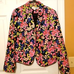 Floral Blazer
